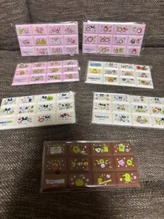 【未使用】たまごっち ちょこぶろっくしーる チョコブロックシール セミコンプ