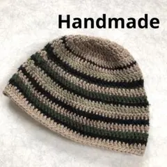 クラッシャーハット　ビーニー　クロシェハット　ニット帽　【101】