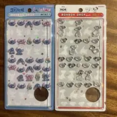 ボンボンドロップシール ディズニー　 スティッチ　 101匹　 国内正規品