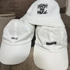 leflah キャップ×2つ&ハット1つセット