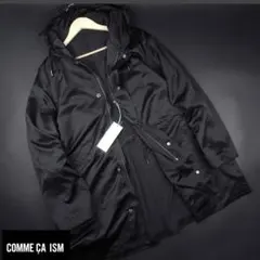 新品 COMME CA ISM コムサイズム マウンテンパーカ　17MG01 黒