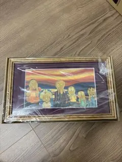 極美品/LOOP購入】高級バリアート ウブド手描き細密画 油絵（大1枚小3