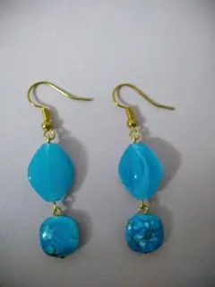 ハンドメイドピアス　No.42