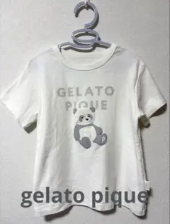 gelato piqueキッズ　ぬいぐるみワンポイントTシャツ