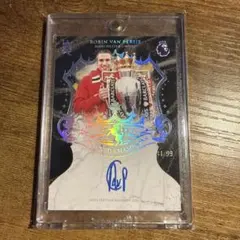Topps Robin Van Persie 친필 사인 41/99