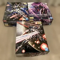MG 3点セット販売　ストフリ ウイング インパルス　未組立品　積プラ放出 MG 3点セット販売 ストフリ ウイング インパルス 未組立品 積プラ放出