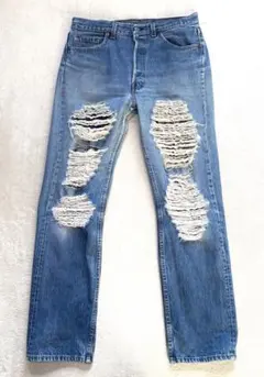 90s リーバイス USA製 501 ダメージ加工 グランジ W34 W84cm