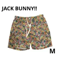 【美品】JACK BUNNY!! ジャックバニー ショートパンツ メンズ M 花のサムネイル