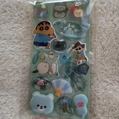 【水色】おすそわけシール ボンボンドロップシール 等