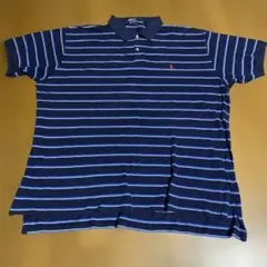 90's ラルフローレン Ralph ボーダーポロシャツ ビッグサイズ XXLのサムネイル