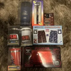 ジャグラーグッズまとめ売り　ダストボックス　ツノっち　ステンレスボトル 最終値下！ジャグラーグッズまとめ売り ダストボックス ツノっち