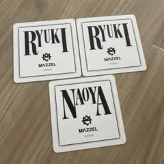 MAZZEL タワレコ コースター ryuki naoya