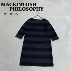 154マッキントッシュ洗える透けないシフォン半袖ブラウス38ベージュ 