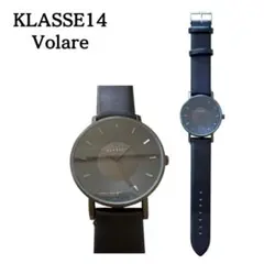 【電池交換　稼働確認済み】 KLASSE14 Volare 腕時計 ブラック