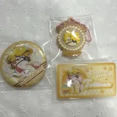 カラフルピーチ　たっつんさん　缶バッジ他　ダイナー