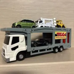 絶版　トミカ キャリアカー TCC 積載車（おまけ４台）