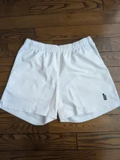 GOSENゴーセン　ショート　ハーフパンツ　白　L　テニス　バドミントン