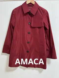 アマカ　AMACA 一重仕立て　薄く軽いコート 7号ぐらいのサムネイル