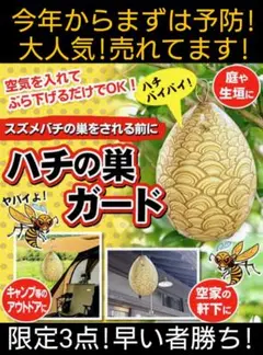 ★【限定3点!早い者勝ち!新品送込!】ハチの巣ガード　今年からまずは予防!