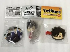 ハイキュー 黒尾 鉄朗 缶バッジ 前髪クリップ こっちむいて Fig.
