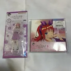 五等分の花嫁　中野ニ乃　一番くじ　アクスタ　キャンバスボード　セット