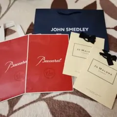 【ショッパー 5枚セット】JO MALONE。JOHN SMEDLYE。他。