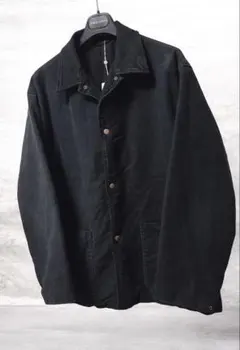 COMOLI 直営店限定25AW　モールスキンワークジャケットフェードブラック2