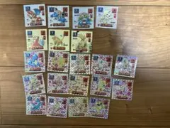 アマダポケモンシール烈伝　キラ21枚ノーマル140枚以上まとめ売り
