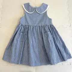 【美品】jacadi ノースリーブワンピース 96サイズ