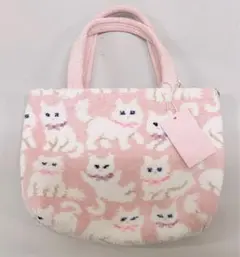 新品未使用】タグ付き フェイラー モフモフネコチャン バッグ