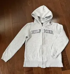 TOMMY HILFIGER グレー パーカー Mサイズ