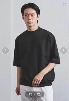 UNITED ARROWSモックネック Tシャツ スウェット サイズL