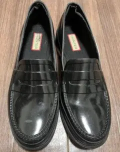 HUNTER ブラック レインシューズ UK 6