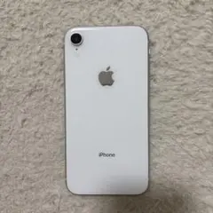Apple iPhone XR ホワイト 本体