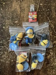 新品　チョコエッグミニオン 5体セット