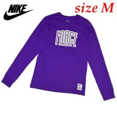 新品　Mサイズ　ナイキ　ロングスリーブ Tシャツ　パープル　フォース　長袖のサムネイル
