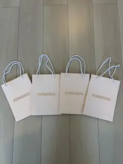 FERNANDA ショップ袋 4枚セット