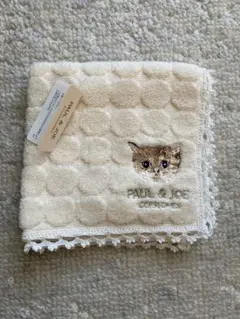 PAUL & JOE ACCESSOIRES タオルハンカチ 猫ポール&ジョー
