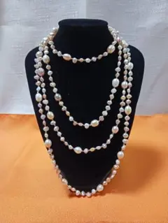 ⭐riomama様専用⭐淡水パールロングネックレス