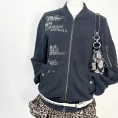 y2k❤️00s HYSTERIC GLAMOUR ロゴ グラフィック ブルゾン