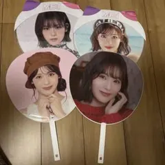 ME:I 石井蘭 RAN うちわ 4枚セット うちわケース2つのサムネイル