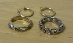 イヤリング リング 指輪 ゴールド シルバー