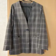 《新品》GU ノーカラージャケット　S