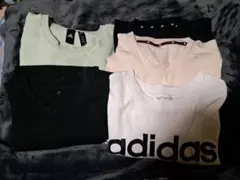 【5枚セット】adidas Tシャツ　XL