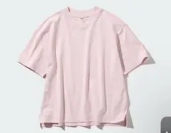 ユニクロ エアリズム コットンＴ 10 Pink 465755 Mサイズ