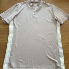 ✩新品✩BRIEFING モックネック 半袖 ゴルフ オレンジ ボーダー XL