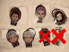 EXILE トラステガチャ カレンダー2019 メタルキーホルダー