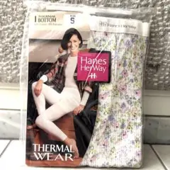 新品Hanes Her Way ヘインズ　レギンスS size花柄ルームウェアのサムネイル