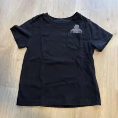 GAP ブラック Tシャツ ポケット付き　4years