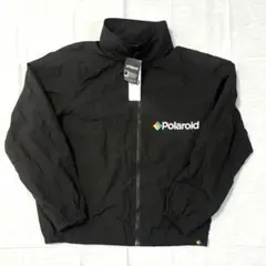【新品タグ付き】GU Polaroid ナイロンジャケット ブラック サイズM